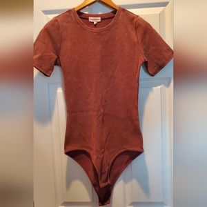 ee:some Bodysuit Maroon Medium